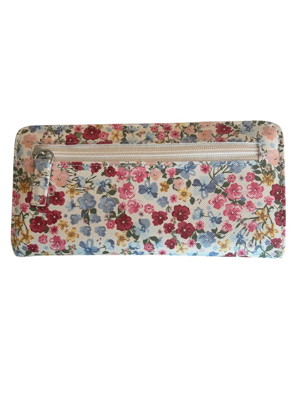 Mundi Floral Zip-Around Wallet - Pink Multicolor